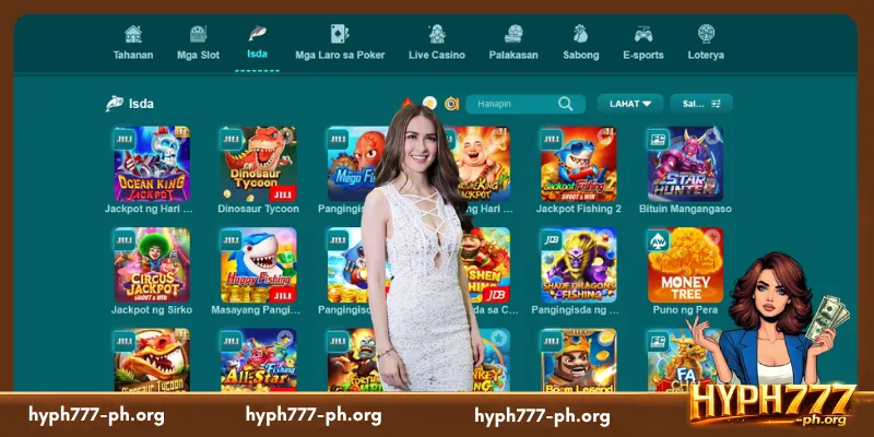 Iba’t ibang larong pangingisda na available sa HYPH777