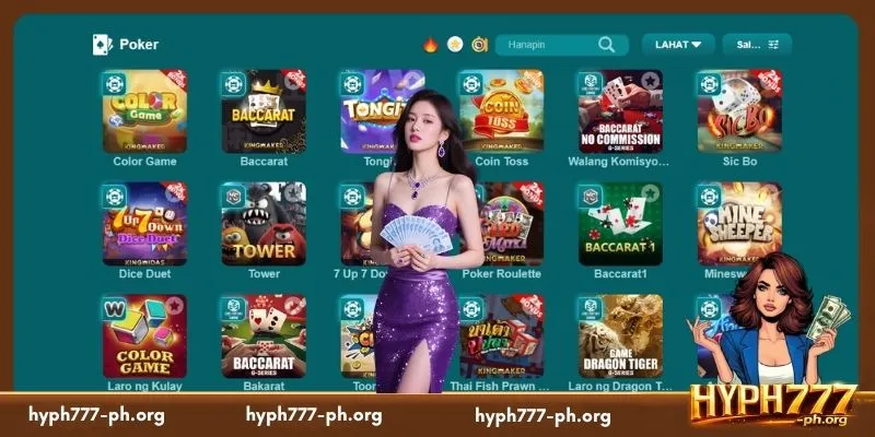 Mga Larong Kard HYPH777 ang top choice para sa exciting card games